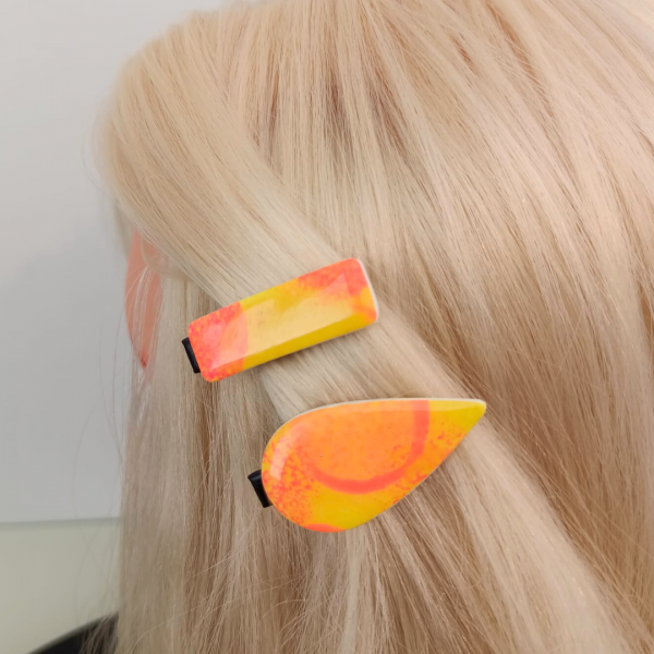 Lina (orange et rouge) - Modèle 8