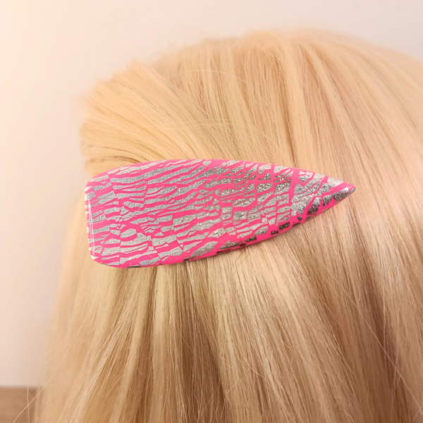 Louise (rose et argenté) - Modèle 4