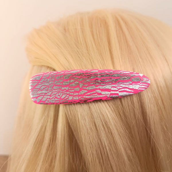 Louise (rose et argenté) - Modèle 1