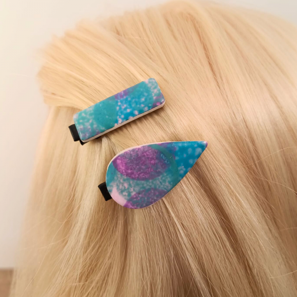 Lina (bleu et violet) - Modèle 8