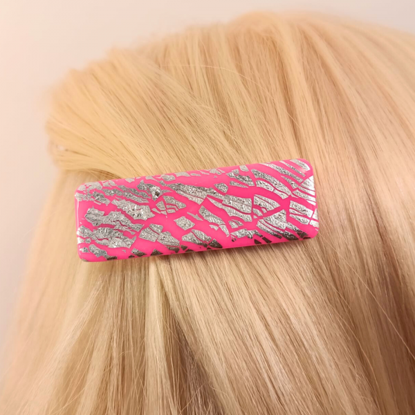 Louise (rose et argenté) - Modèle 7