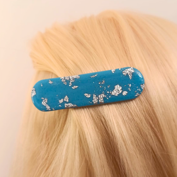 Mila (bleu et argenté) - Modèle 2