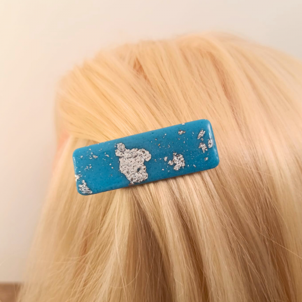 Mila (bleu et argenté) - Modèle 7