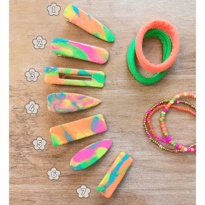 Barrettes faite à la main