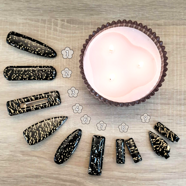 Barrettes artisanales faites en France