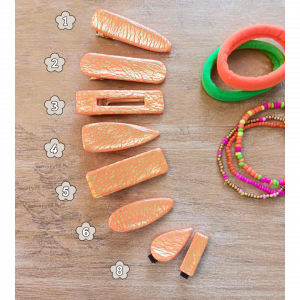 Pinces à cheveux uniques