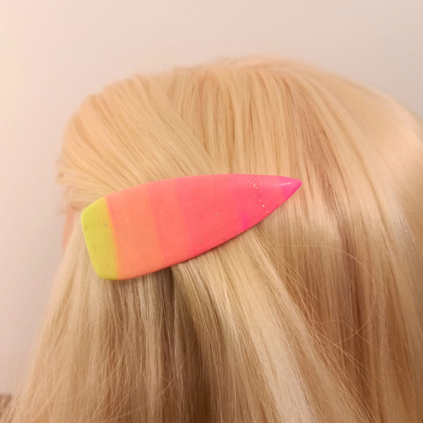 Zoé (jaune, rose et orange) - Modèle 4