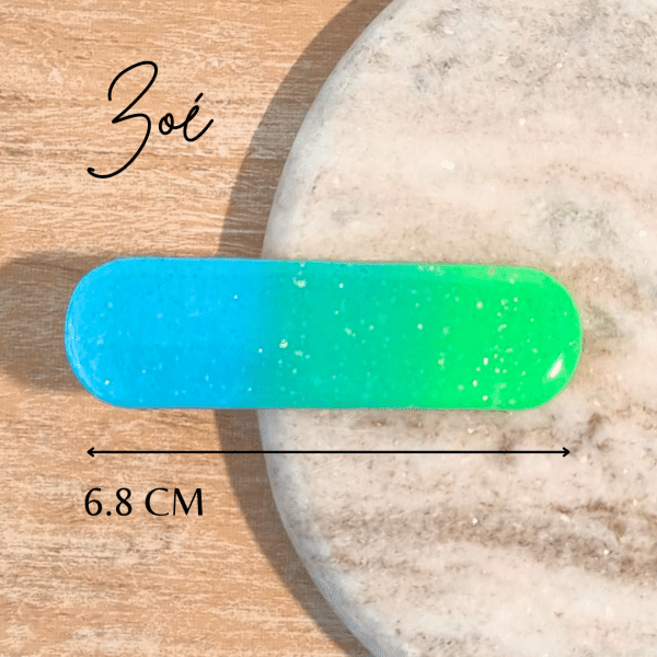 Zoé (bleu et vert) - Modèle 2