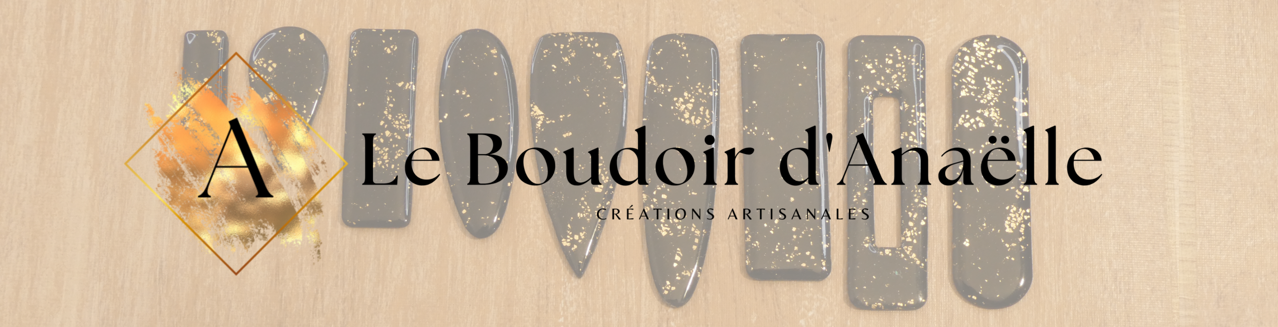 création artisanale barrette à cheveux