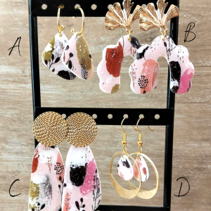 Wendy Boucles d'oreilles FIMO