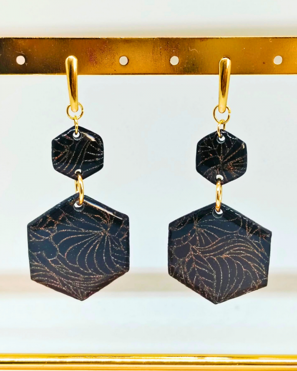 Marine - Boucles d'oreilles élégantes