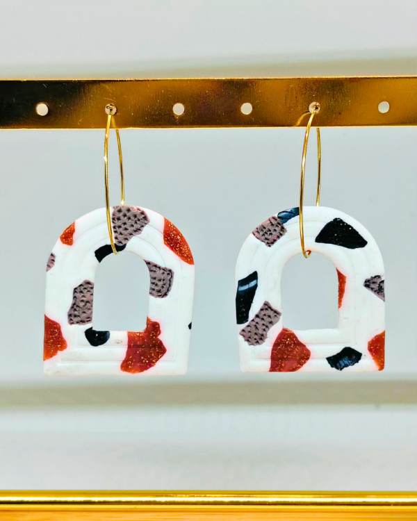 Amanda - Boucles d'oreilles faites à la main