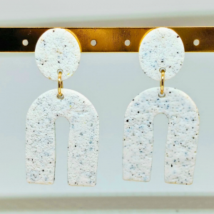 Ambre - Boucles d'oreilles uniques