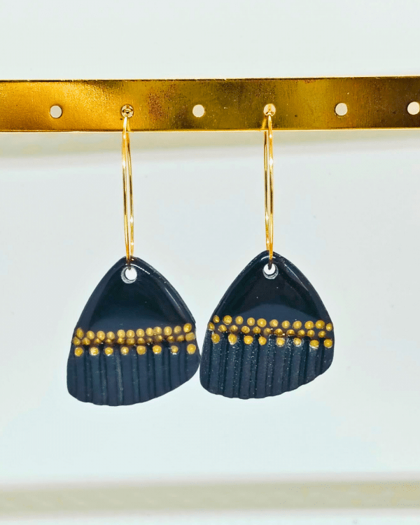 Marie - Boucles d'oreilles artisanales