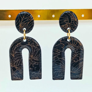 Floriane - Boucles d'oreilles artisanales