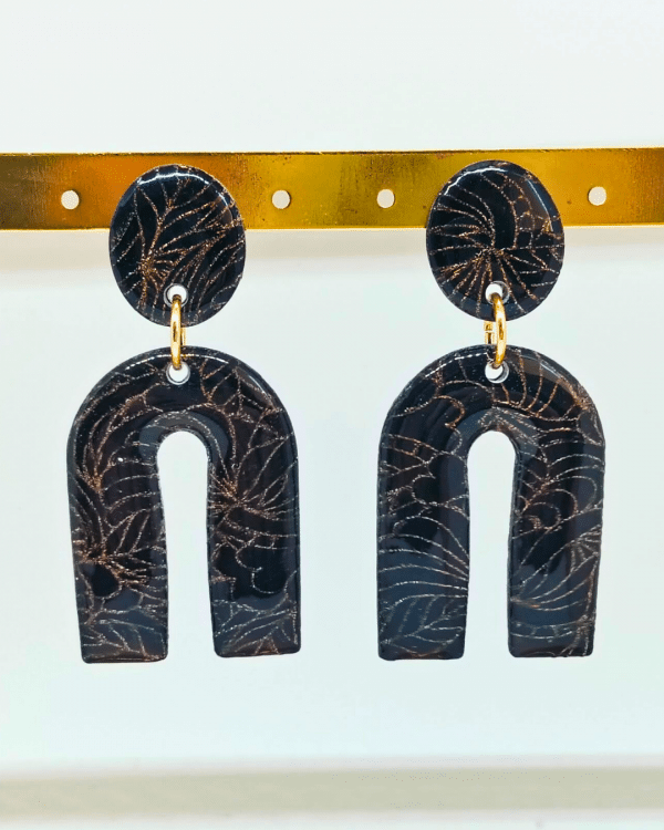 Floriane - Boucles d'oreilles artisanales