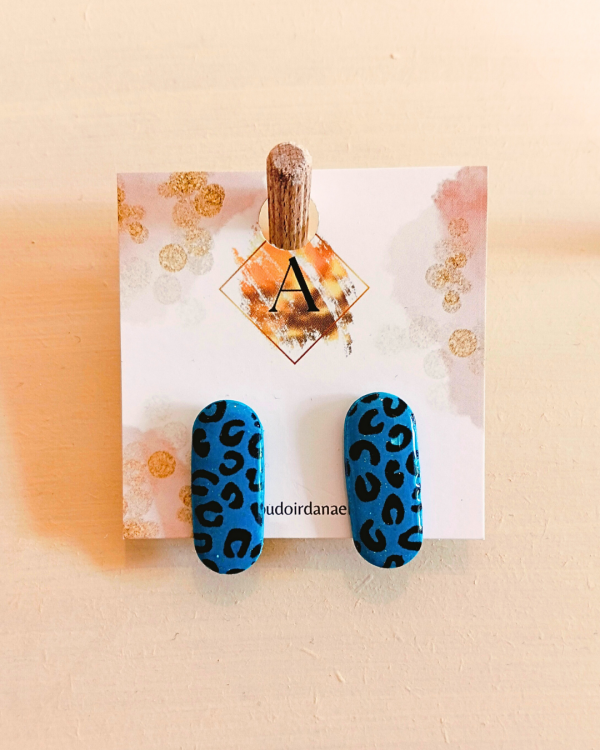 Elira (bleu) - bijoux uniques faits en France