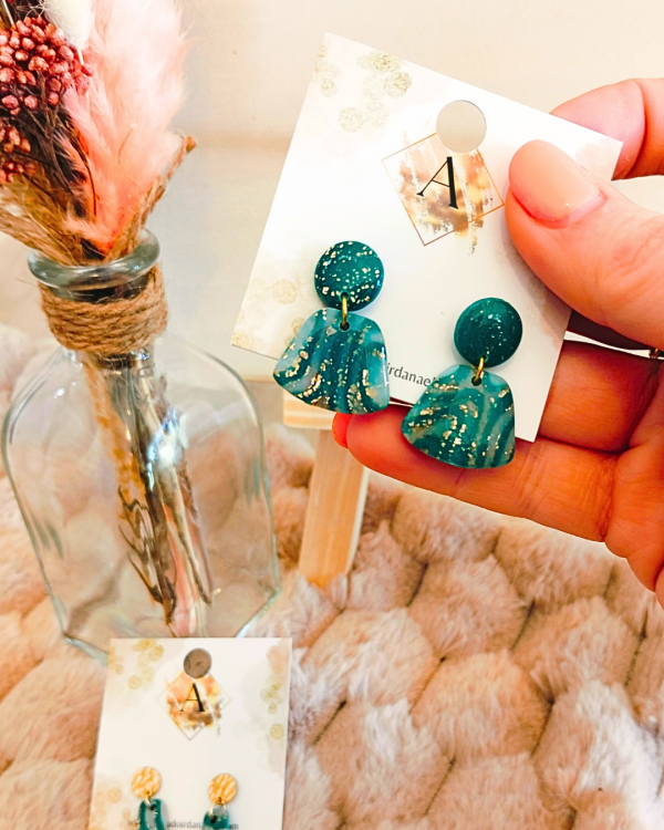 Evangéline - boucles d'oreilles uniques