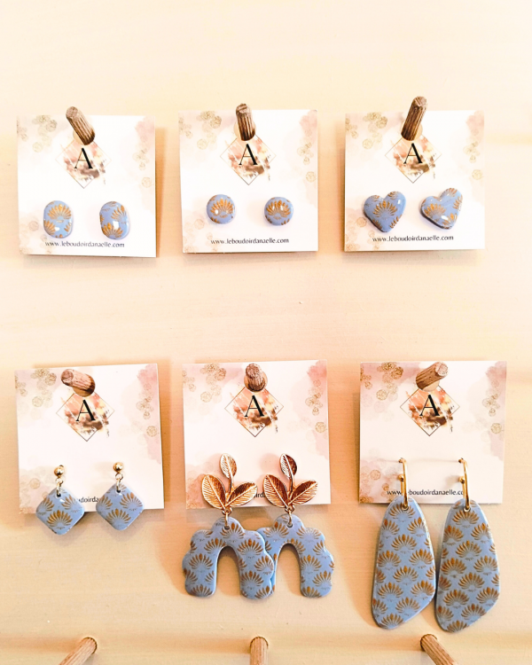 Kamala bleu - des modèles uniques de bijoux fantaisies