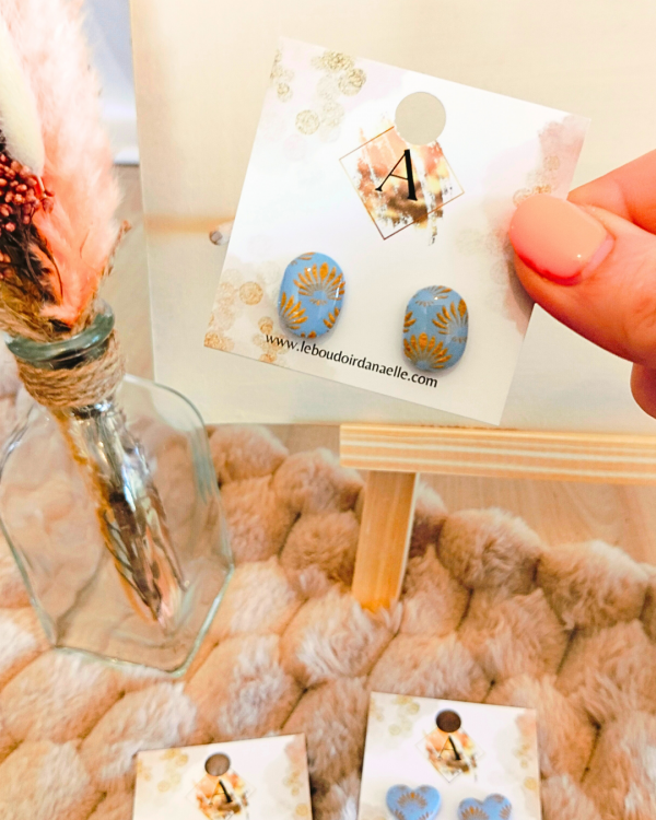 Kamala bleu - des modèles uniques de bijoux fantaisies