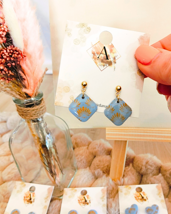 Kamala bleu - des modèles uniques de bijoux fantaisies