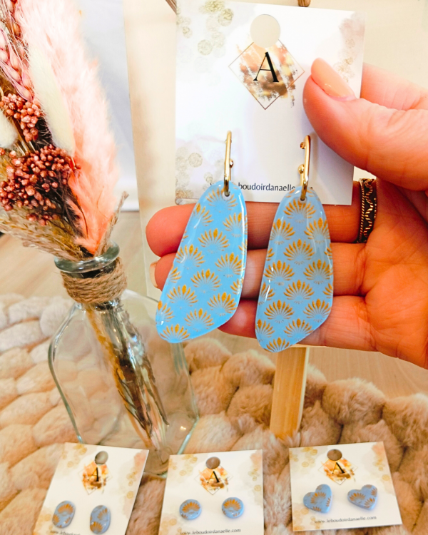 Kamala bleu - des modèles uniques de bijoux fantaisies