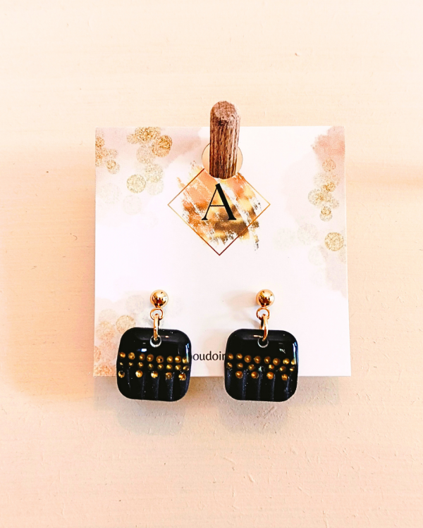 Garance - boucles d'oreilles uniques et faites à la main