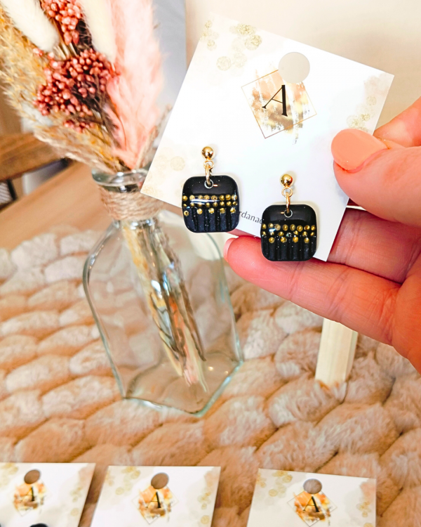 Garance - boucles d'oreilles uniques et faites à la main