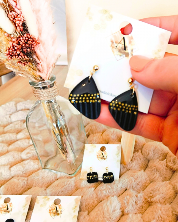 Garance - boucles d'oreilles uniques et faites à la main