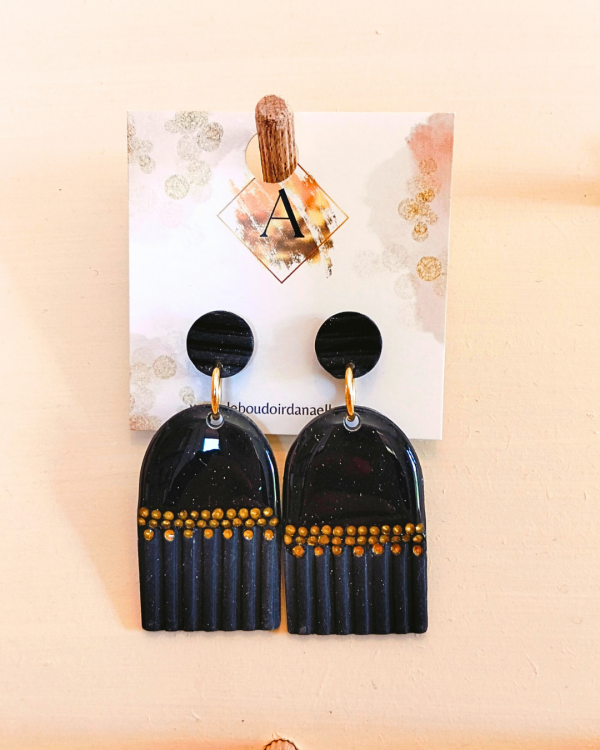 Garance - boucles d'oreilles uniques et faites à la main