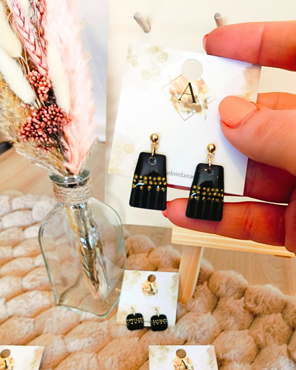 Garance - boucles d'oreilles uniques et faites à la main