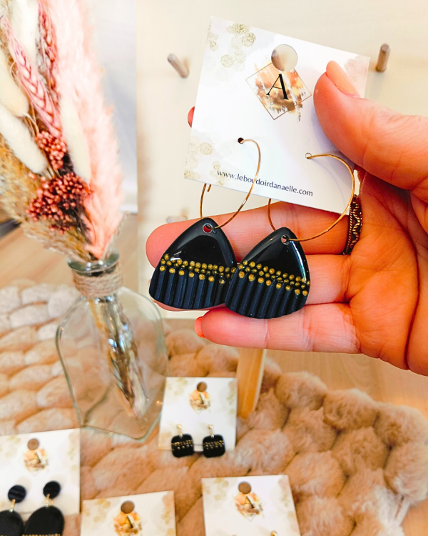 Garance - boucles d'oreilles uniques et faites à la main