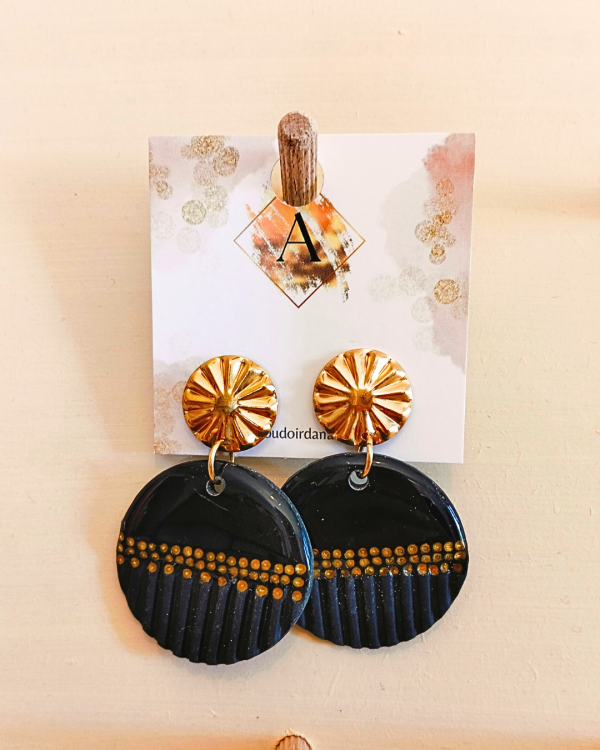 Garance - boucles d'oreilles uniques et faites à la main