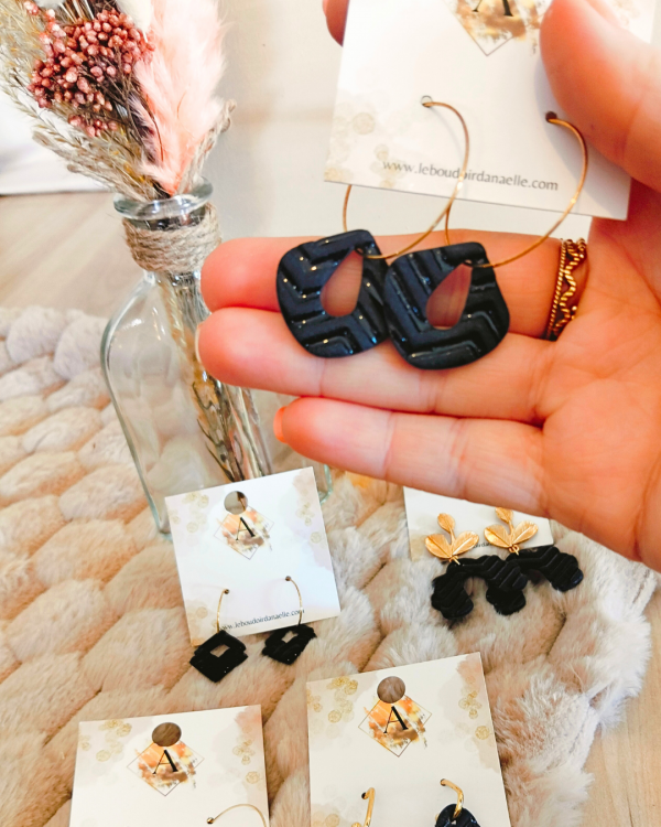 Colette - boucles d'oreilles uniques et originales