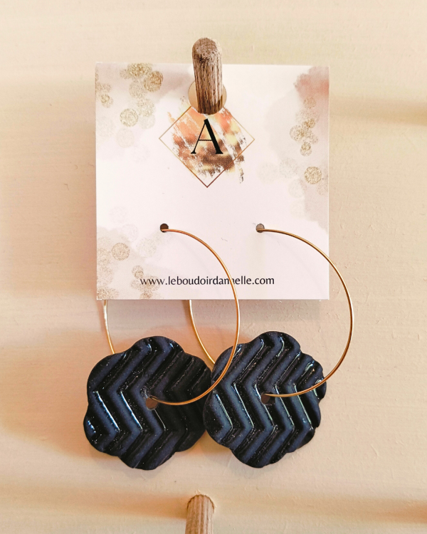 Colette - boucles d'oreilles uniques et originales