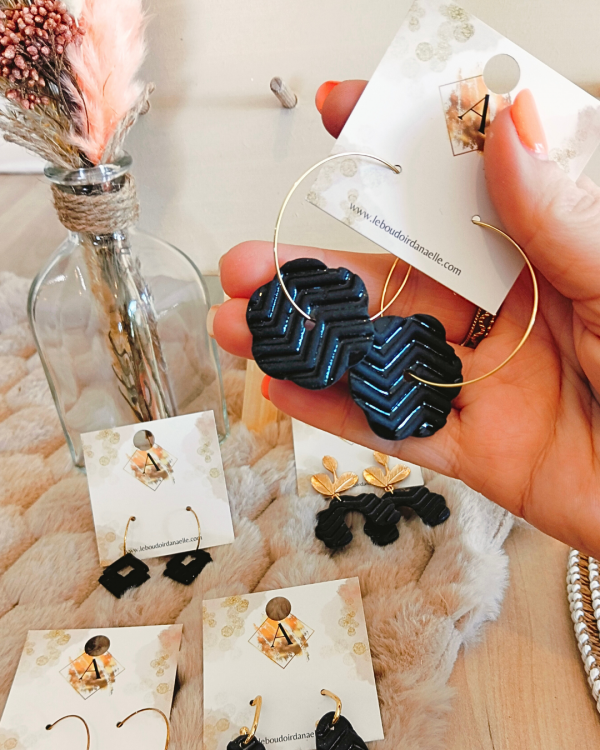 Colette - boucles d'oreilles uniques et originales